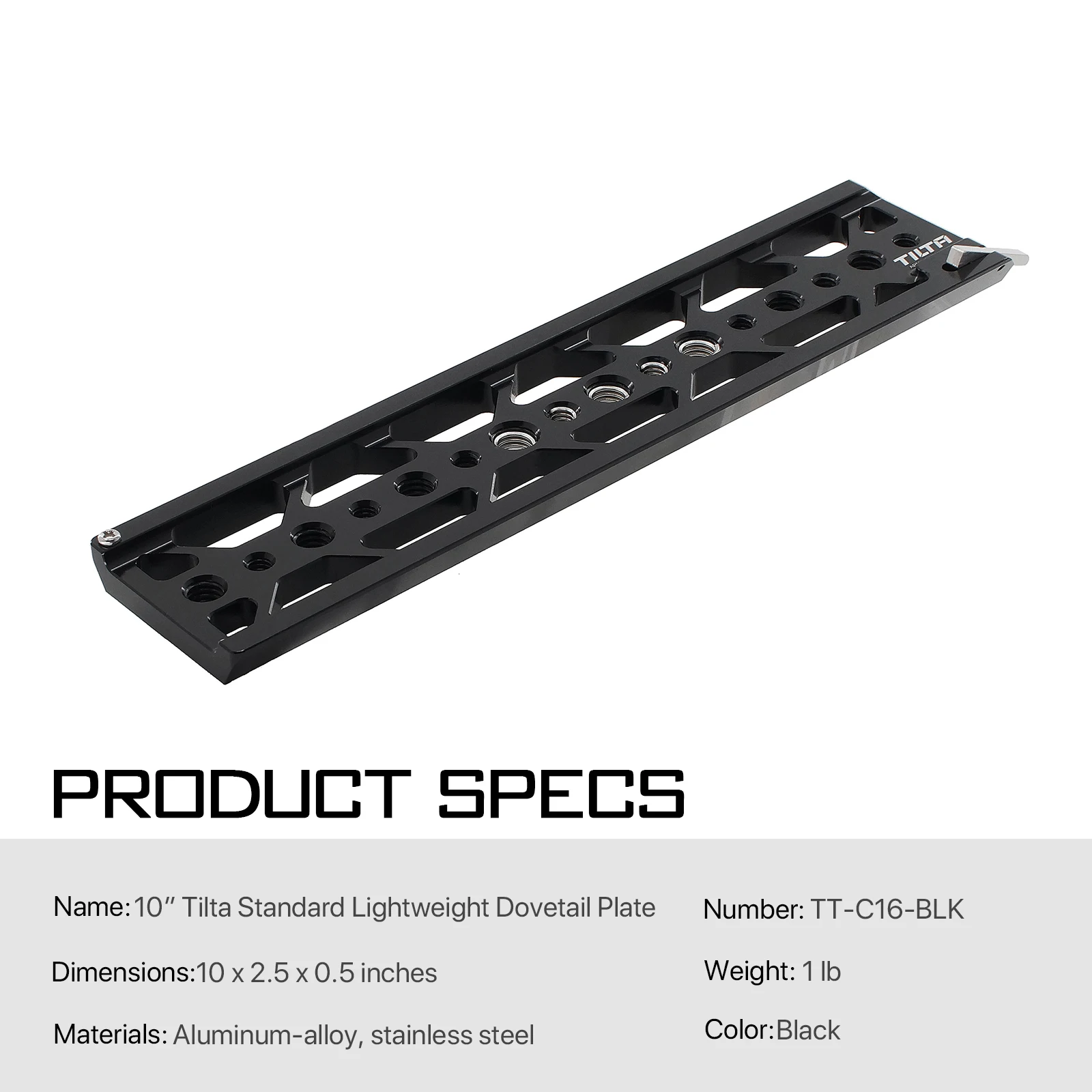 TILTA 10 "แผ่นประกบน้ำหนักเบา/12" /14 "/18" /24 "แผ่นประกบมาตรฐาน ARRI