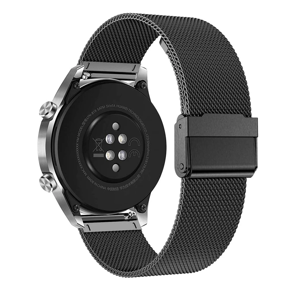 For Samsung Galaxy Watch4 Classic 46mm 42mm Bands 20mm 22mm Mesh Stainless Steel Bracelet for Galaxy Watch 4 44mm 40mm Strap