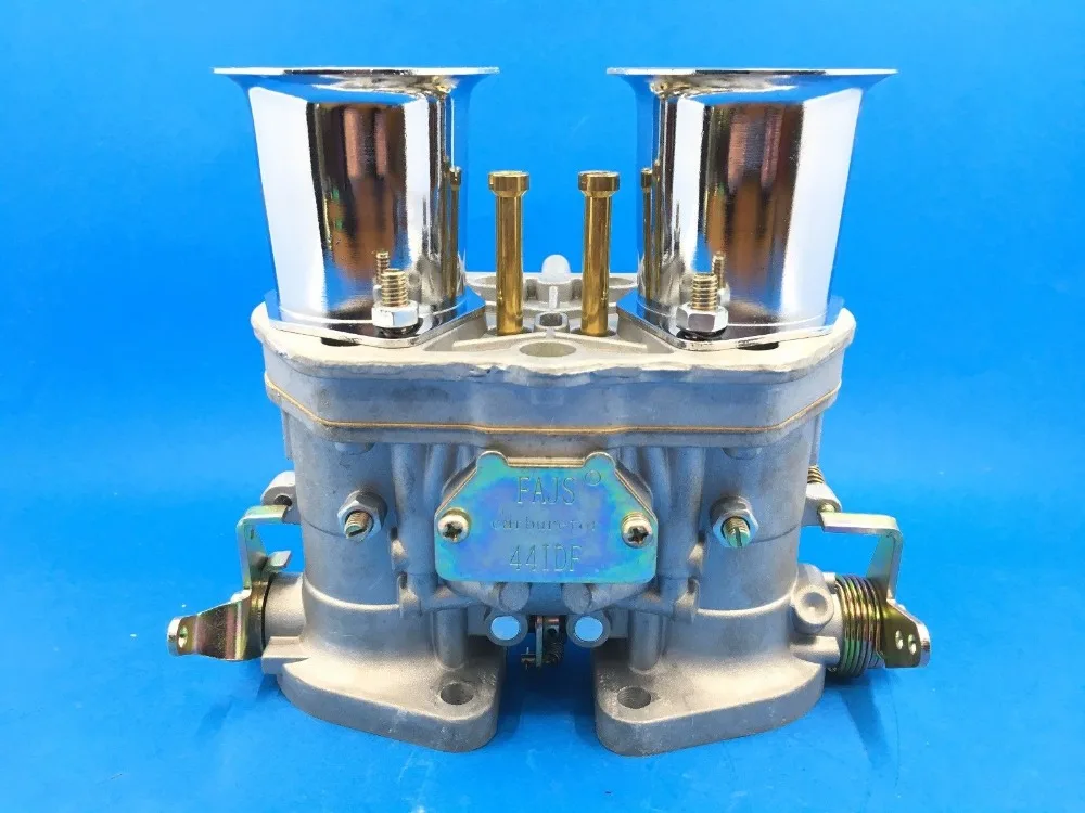 

2PCS/LOT NEW 44 IDF 44IDF CARBURETTOR CARBY oem carburetor + air horns replacement for Solex Dellorto Weber EMPI