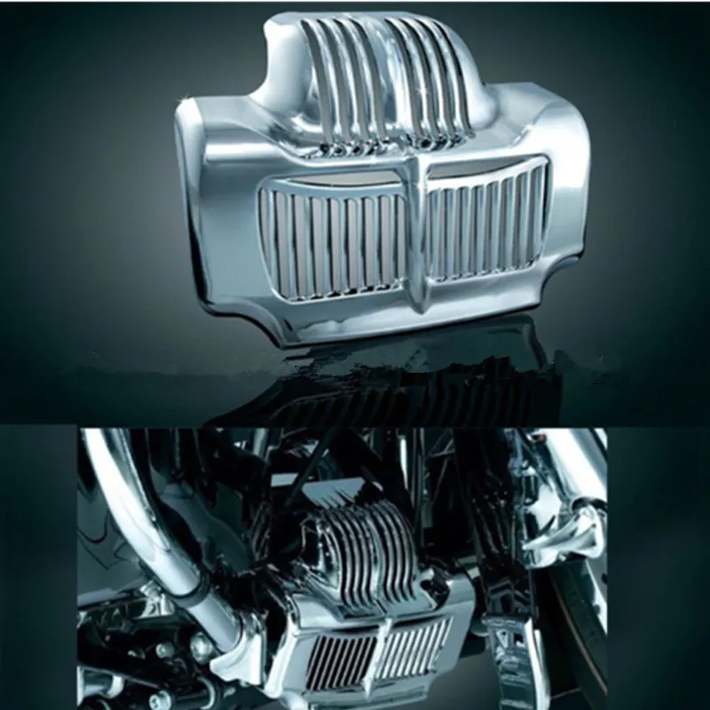 

Motorcycle Rectifier Oil Cooler Cover For Harley Electra Street Road Glide FLHX Trikes 2011-2015