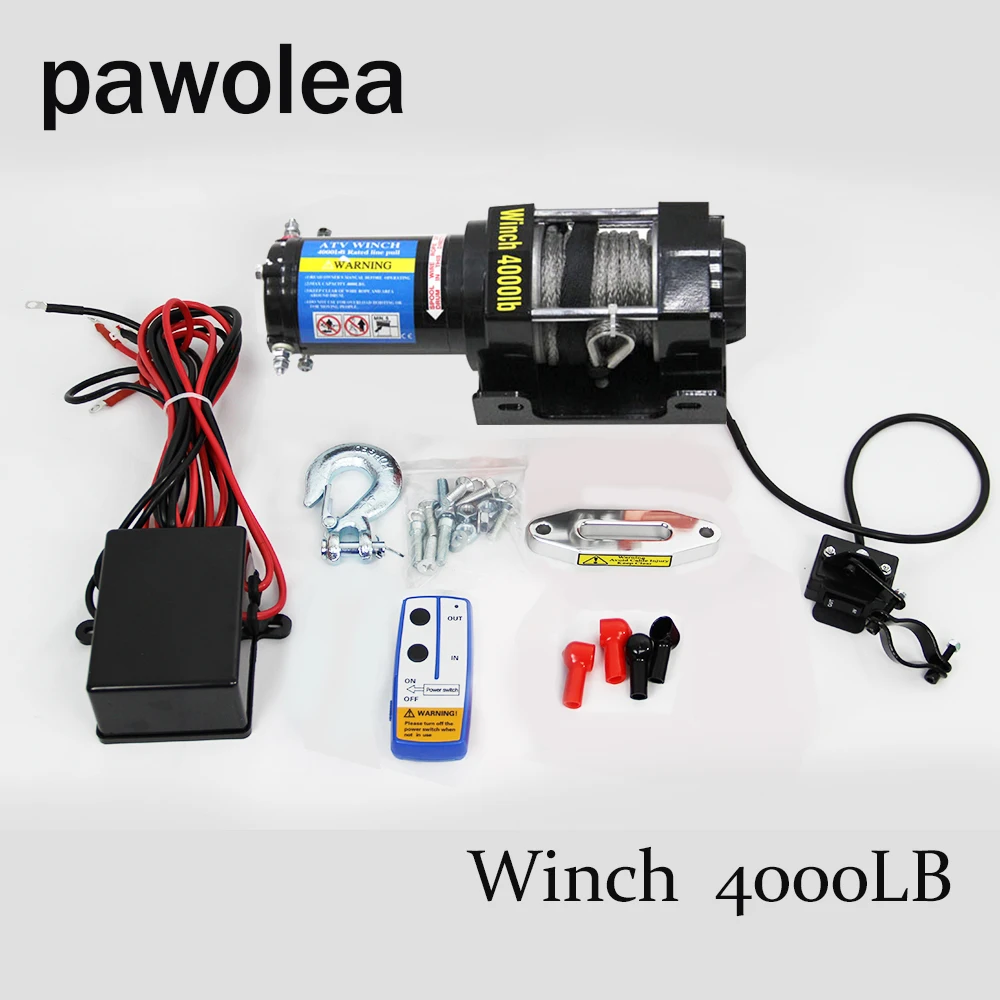 12V Electric Winch 2000-4500lb for Off-Road Rescue