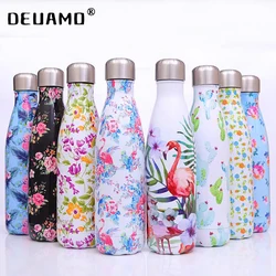 Customized Thermos Water Bottle Vacuum Cup Stainless Steel Insulated Coffee Thermos Sport Thermo Bottle 500ml Drink Bottle