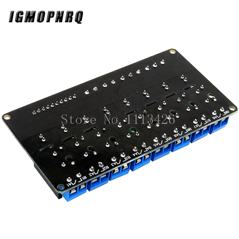 1pcs 8 Channel 5V DC Relay Module Solid State Low Level SSR AVR DSP