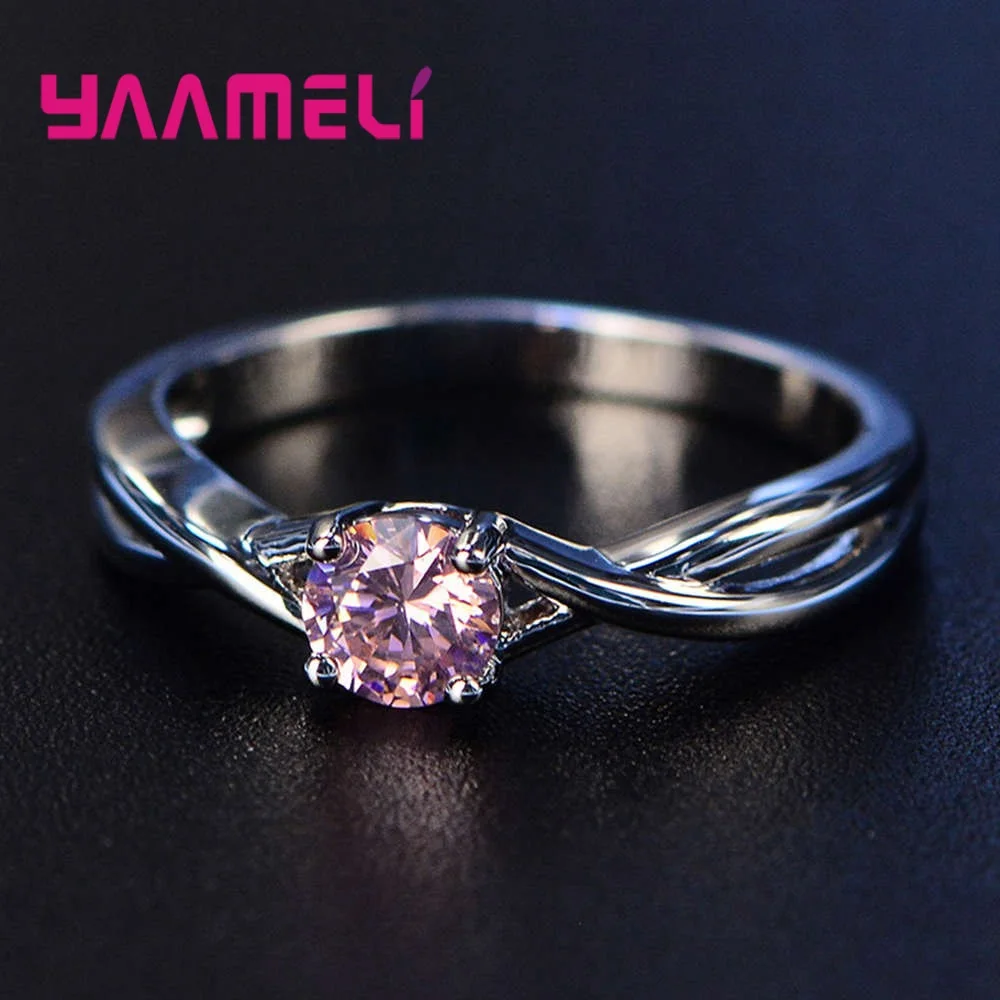 Excellent Handmade Finger Rings Women Men Unisex 925-Sterling-Silver-Jewelry Wedding Engagement Propose Love Token High Quality