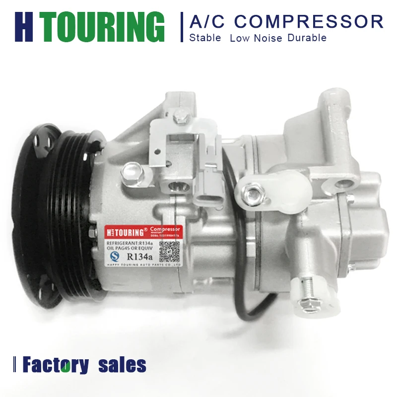 For Car Toyota Yaris SCION Xa Xb 1.5L 5SE09C AC A/C Compressor 88310-0D141 447220-9465 88310-0D140 447220-9463 88310-0D071 4PK