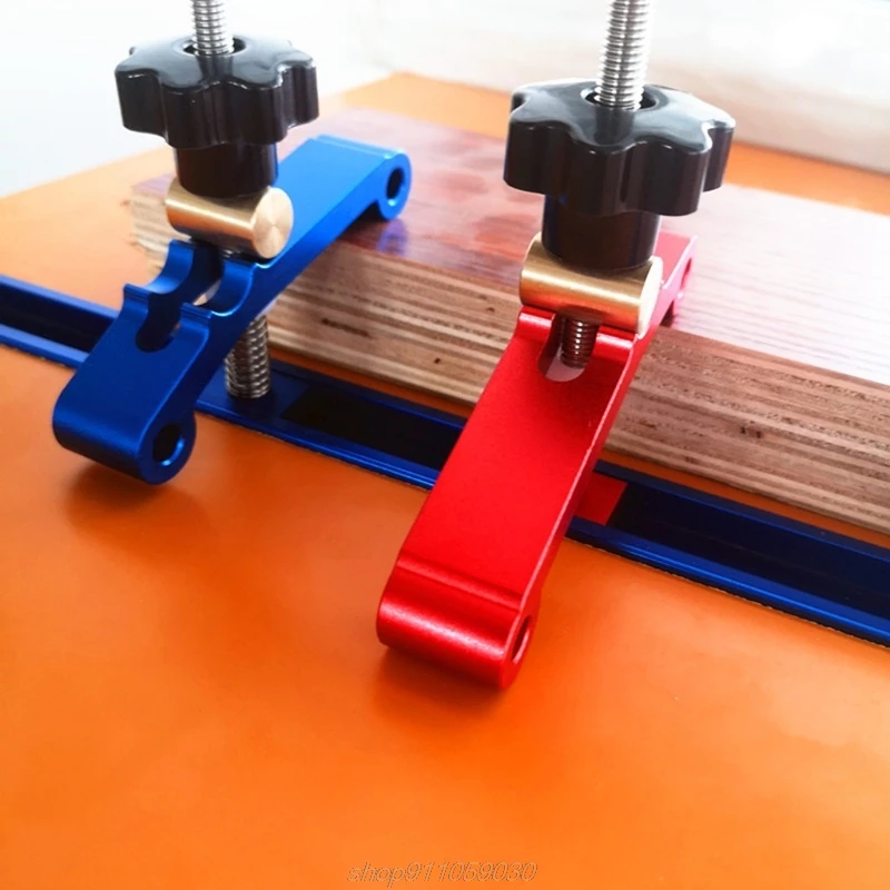 

T-track Clamping Blocks Blocks Woodworking Table Jig Universal T slot Press Plate Clamp J29 21 Dropship