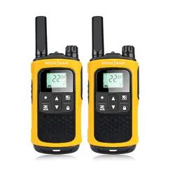 Long Distance Talkie Walkie License-free FRS Two Way Radio with Rechargeable Battery 0.5W VOX   Radio Comunicador Socotran T80