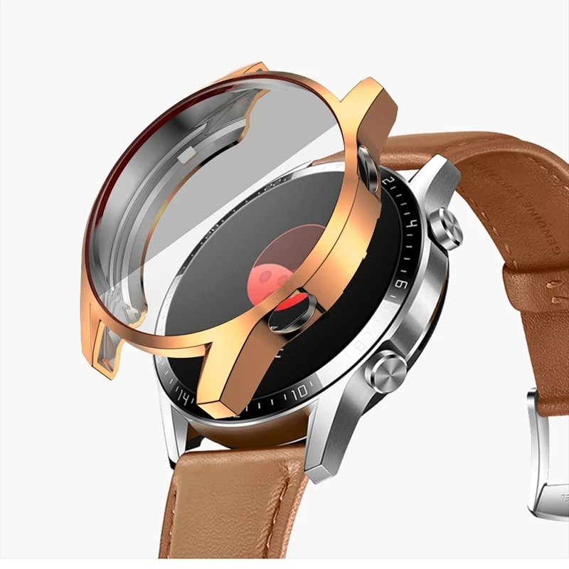Cho Đồng Hồ Huawei Watch GT 2 42Mm 46Mm TPU Bảo Vệ Màn Hình Dành Cho GT2 46Mm Trầy Xước-Chống Vỏ Ốp Lưng Phụ Kiện