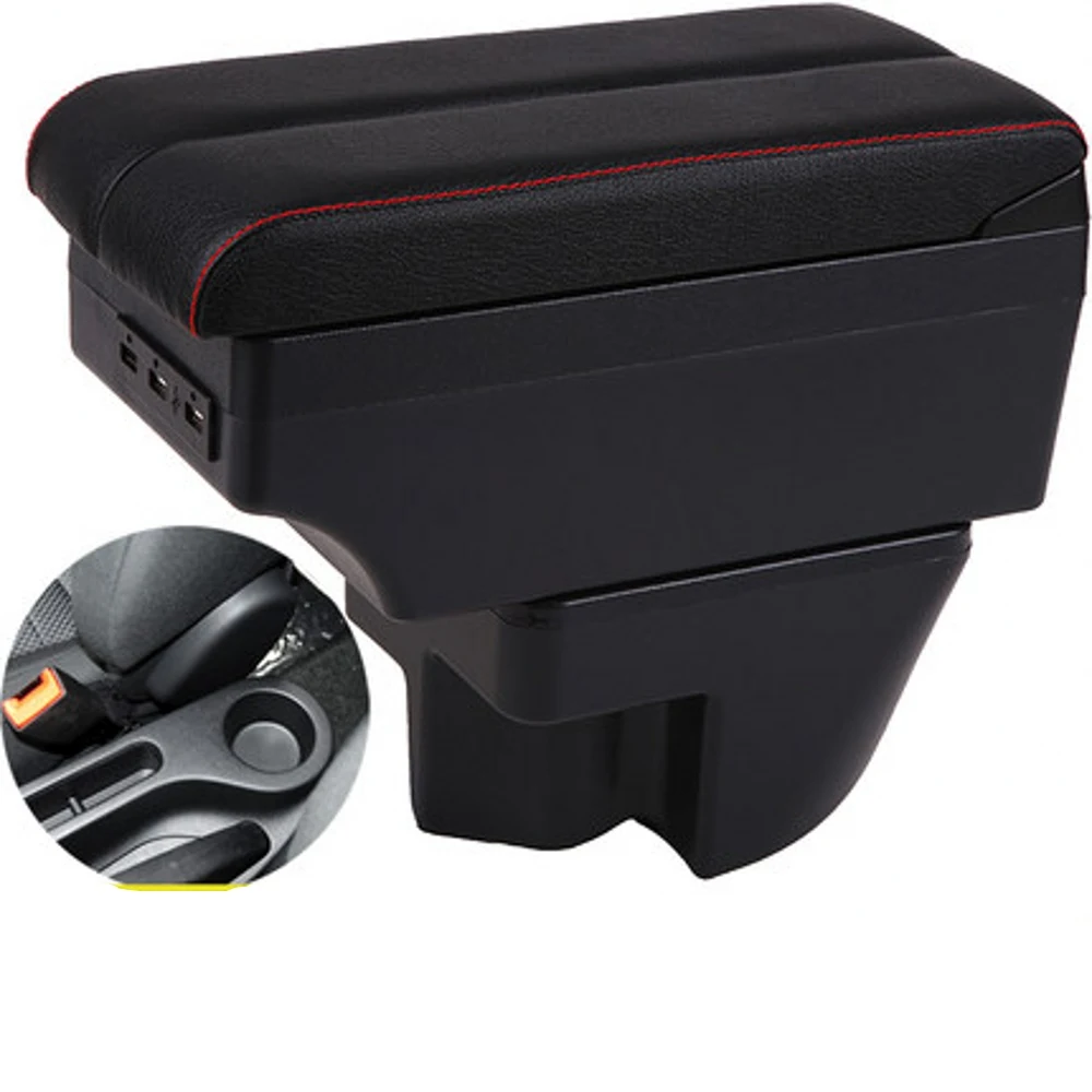 

For Morris Garages MG3 Armrest Box Retrofit Parts Center Console Special Storage Space Car Elbow Rest with USB Cup Holder