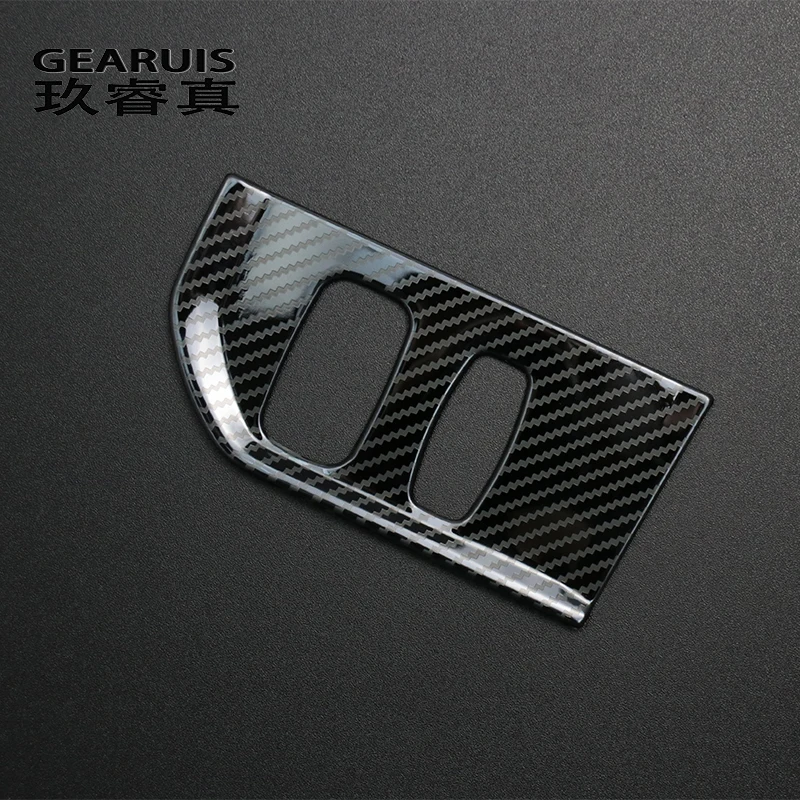 Car styling Carbon fiber keyhole decorative frame cover trim key stickers and decals for Volvo XC60 Interior Auto Accessories