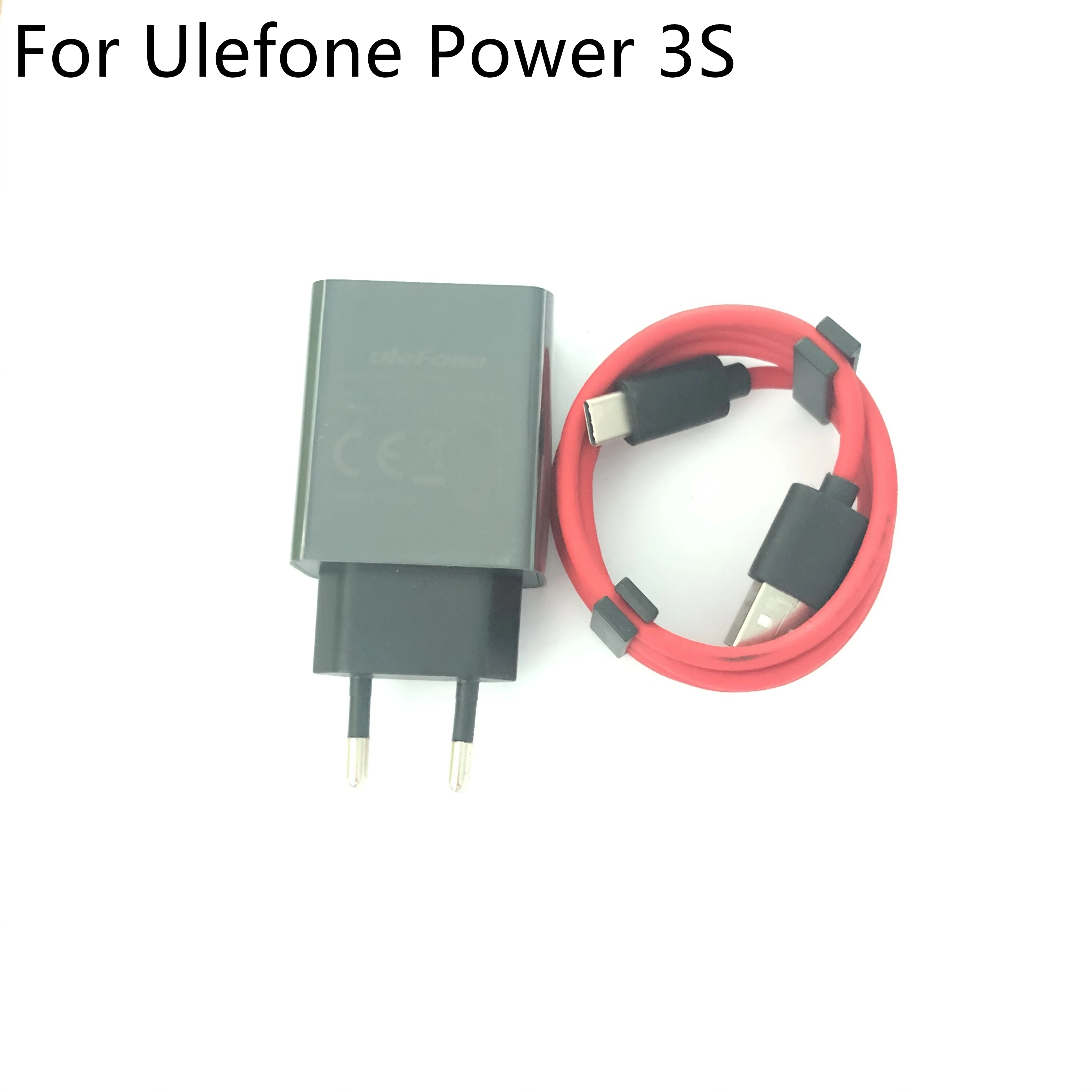 Ulefone Power 3S New Travel Charger + Type-C Cable For Ulefone Power 3S MTK6763 Octa Core 6.0