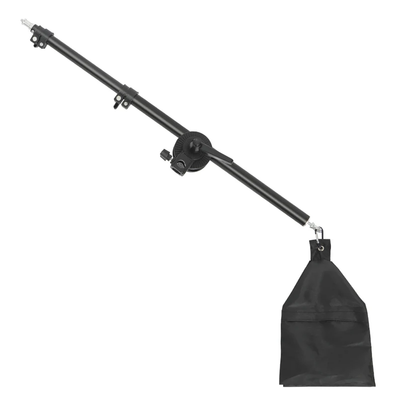 SH Light Stand Cross Arm With Weight Bag Photo Studio Accessories Extension Rod 53 -133CM Photo Studio Kit Optional