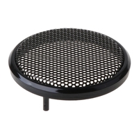 1/2/3/4/5/6 Inch Black Car Speaker Grill Mesh Round Horn Protective Cover Circle Enclosure Net DIY Decorative Accessories
