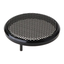 1/2/3/4/5/6 Inch Black Car Speaker Grill Mesh Round Horn Protective Cover Circle Enclosure Net DIY Decorative Accessories