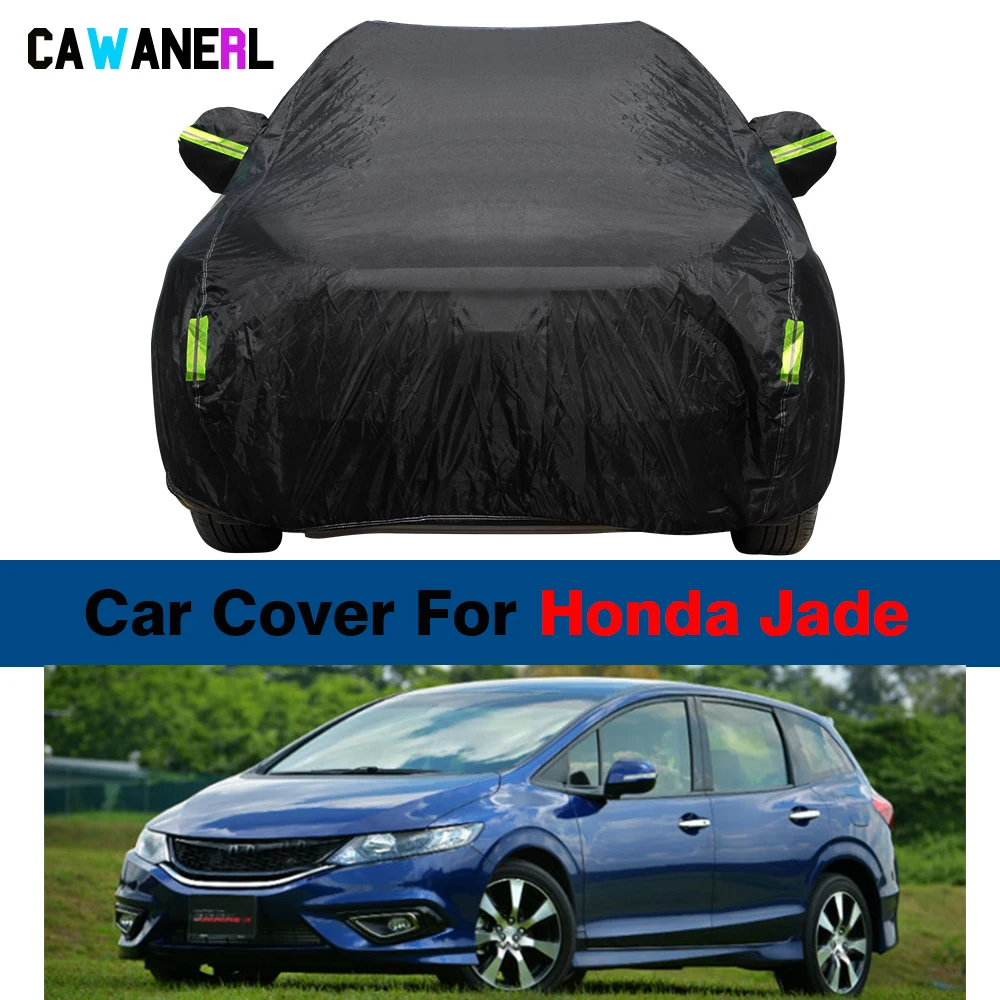 Waterproof Car Cover Anti-UV Sun Shade Snow Rain Dust Ice Protection MPV Cover For Honda Jade 2013-2021