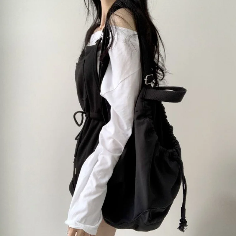 Playsuits Women Lace-up Sexy Students Solid Casual Rompers Ulzzang Fashion Soft Summer Clothing Stylish Streetwear Harajuku New