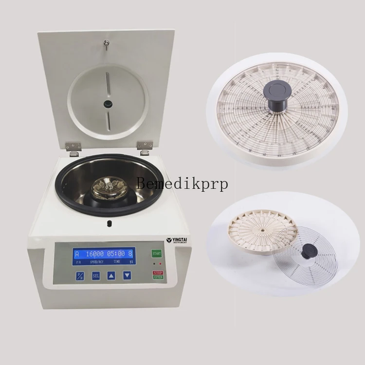 

TGM12 high speed micro 24capillary hematocrit blood separation lab centrifuge