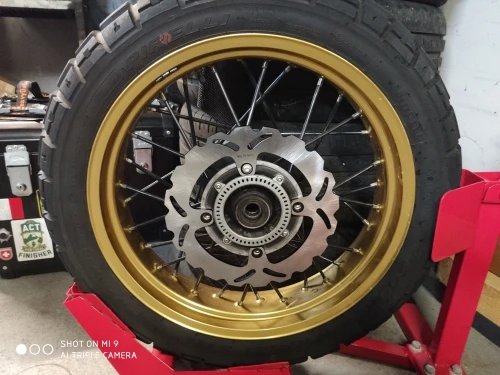 Vordere und hintere Bremsscheiben für CRF1000L Africa Twin 06-26 Adventure Sports / DCT 18-26 CRF 1100 L / DCT 20 21 22 23 24 25 26 – Detail 9
