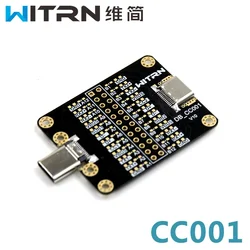 WITRN-CC001 TYPE-C male to female connector adapter head TYPE-C test board test fixture