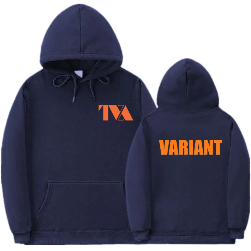 LOKI Hoodies TVA VARIANT Letter Print Streetwear Men Women Fashion Oversized Hoodie unisex Sweatshirts Pullover Tracksuits