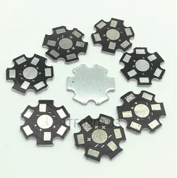 50pcs High Power 1w /3w /5w Watt LED Heat Sink Aluminum Base Plate 20 mm LED board KIT DIY high quality star heatsink