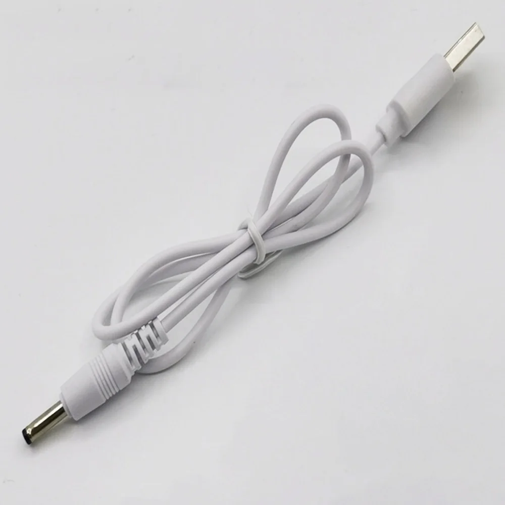 DC Power Kabel 3,5mm Runde Loch Tisch Lampe Mini Fan Netzkabel DC Runde Kopf USB Zu 35135 Lade linie