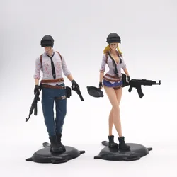 Car Decoration Hot Game Playerunknown's BattleGrounds PUBG Character Action Figure Model Auto Interior Accessories Gift Toys