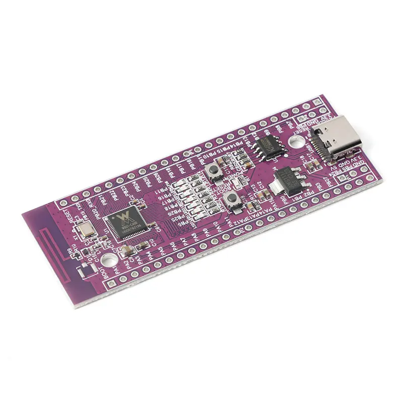 W801 Microcontroller 240MHZ 32Bit WiFi Bluetooth Dual-mode Development Board QFN-56 C400 SoC MCU Chip Development Low Power