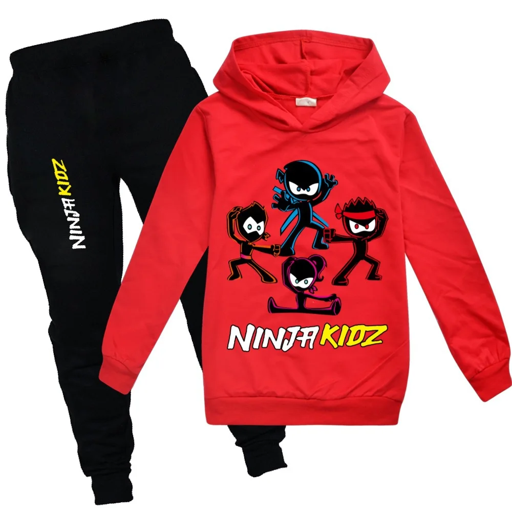 

Детская бутиковая одежда NINJA KIDZ, оптовая продажа, хлопковая детская одежда, футболка для девочек, брюки, костюм, Школьный костюм для мальчиков, детские толстовки