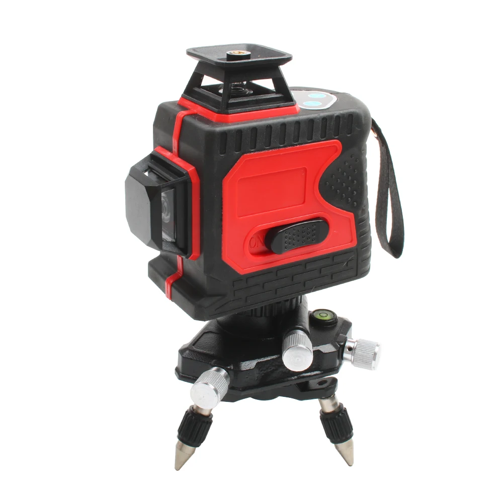 

New 3D Lines Laser Level with 4000 mah BATTERY & Horizontal And Vertical Lines Work Separately Laser Lines