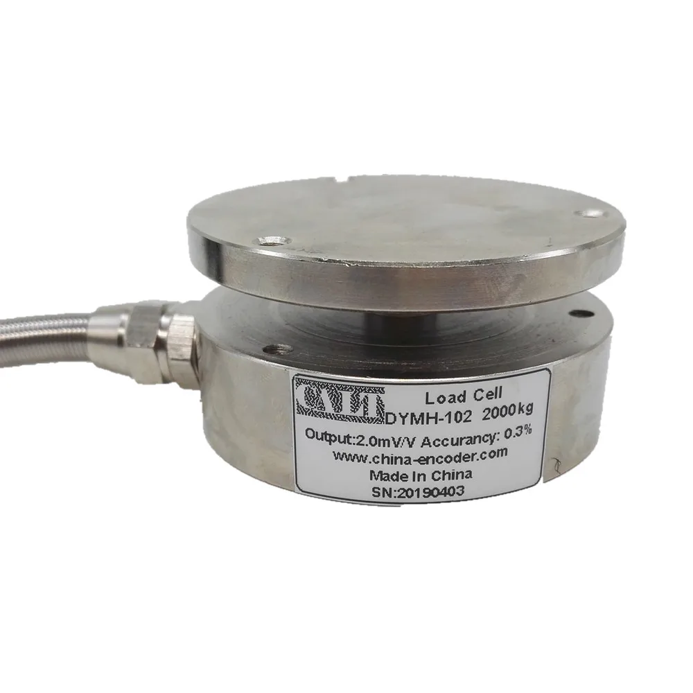 

Flat Membrane Box Inline Load Cell Weight Pressure Force Sensor DYMH-102 20 30 50 100 500 KG 1T 2T