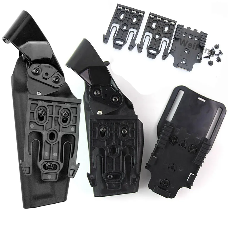 Hunting Quick Locking System Kit Drop Thigh Strap Band with QLS 19 22 Gun Holster for Glock 17/USP/Beretta M9 Belt Platfrom