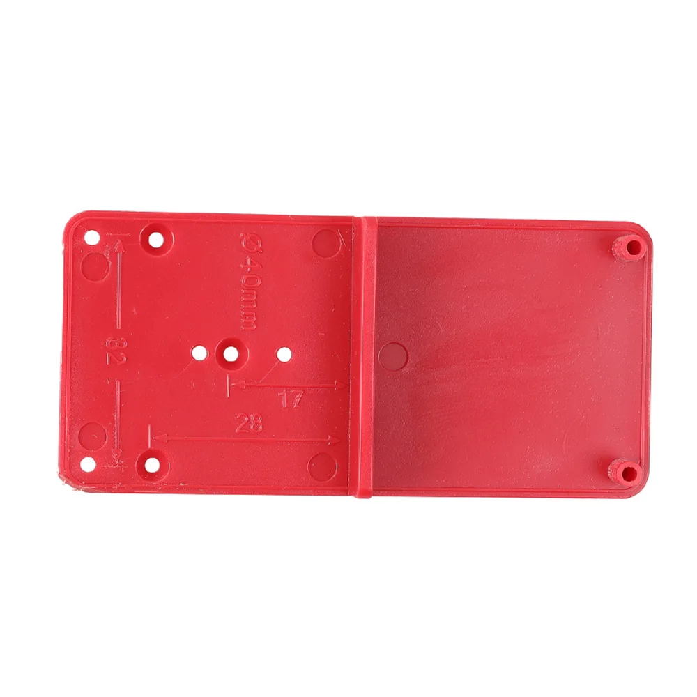1 Sets Pink 35mm/40MM Hinge Drilling Woodworking Tool Guide Hinge Hole Drill Bit Guide Locator Hole Opener  Door Cabinet Tool