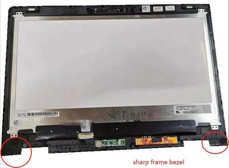 Imagem -03 - Tela Lcd Touch Digitizer Assembly Frame Moldura Lp133wf2-spl2 N133hce-eaa Fhd 30pin para Dell Inspiron 13 5379 5368 5378