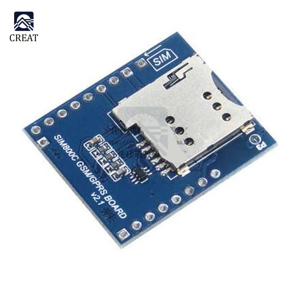 Módulo GSM GPRS SIM800C, placa de desarrollo TTL, IPEX con Bluetooth y TTS STM32 para Arduino C51