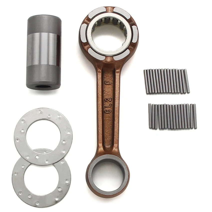 2-السكتة الدماغية دراجة نارية العمود المرفقي ربط قضيب كيت لياماها 20D 25 25N 1988 1989 1990 1991 1992 1993 1994-2016 OEM 6L2-11651-00