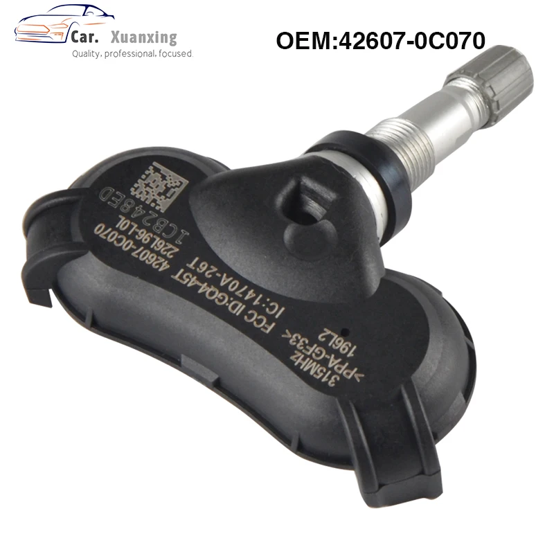 

oem 426070 C070 Система контроля датчика давления в шинах TPMS 315 МГц для TOYOTA SIENNA SEQUOIA TUNDRA 2006-2017 42607-0C070