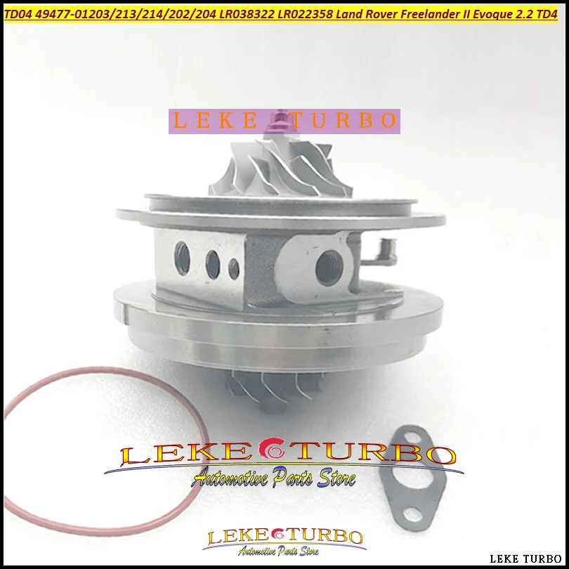 Turbo Cartridge CHRA Core TD04 49477-01214 49477-01203 49477-01204 LR038322 LR022358 for Land Rover Freelander II Evoque 2.2 TD4