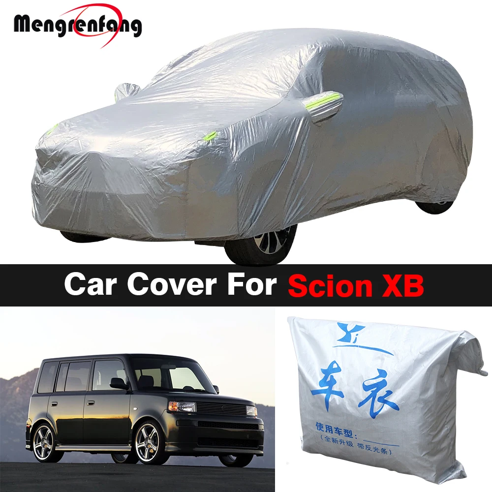 Full Car Cover For Scion XB 2004-2015 Outdoor Indoor Anti-UV Sun Shade Snow Rain Fog Resistant Auto Cover Dust Proof