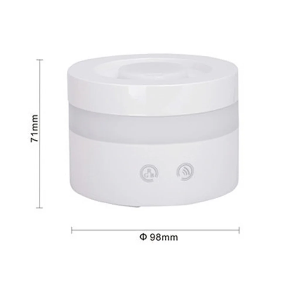 Night Light with Aromatherapy Diffuser Electric Air Humidifier Mini Mist Maker Home Room Ultrasonic Aroma Essential Oil Diffuser