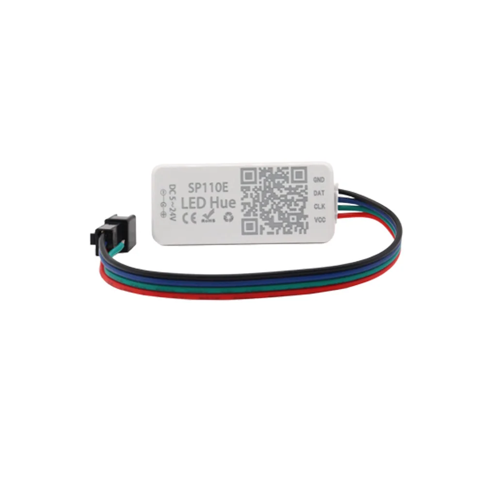 WS2811 WS2812B SK6812 LED Pixels Strip Light Controller WIFI SP501E SP108E Music SP107E SP601E Bluetooth SP105E SP110E DC5V-24V