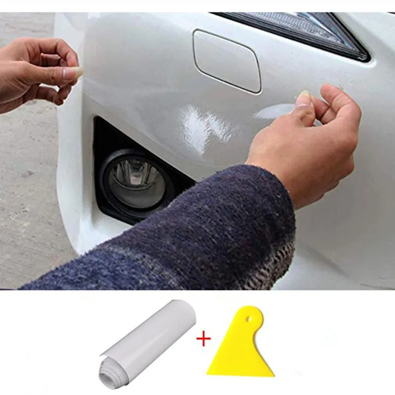 10/15/20CM X 1M/2M/3M / LOT Rhino Skin Car Bumper Hood Paint Protection Film styling Vinyl Clear Transparence Film