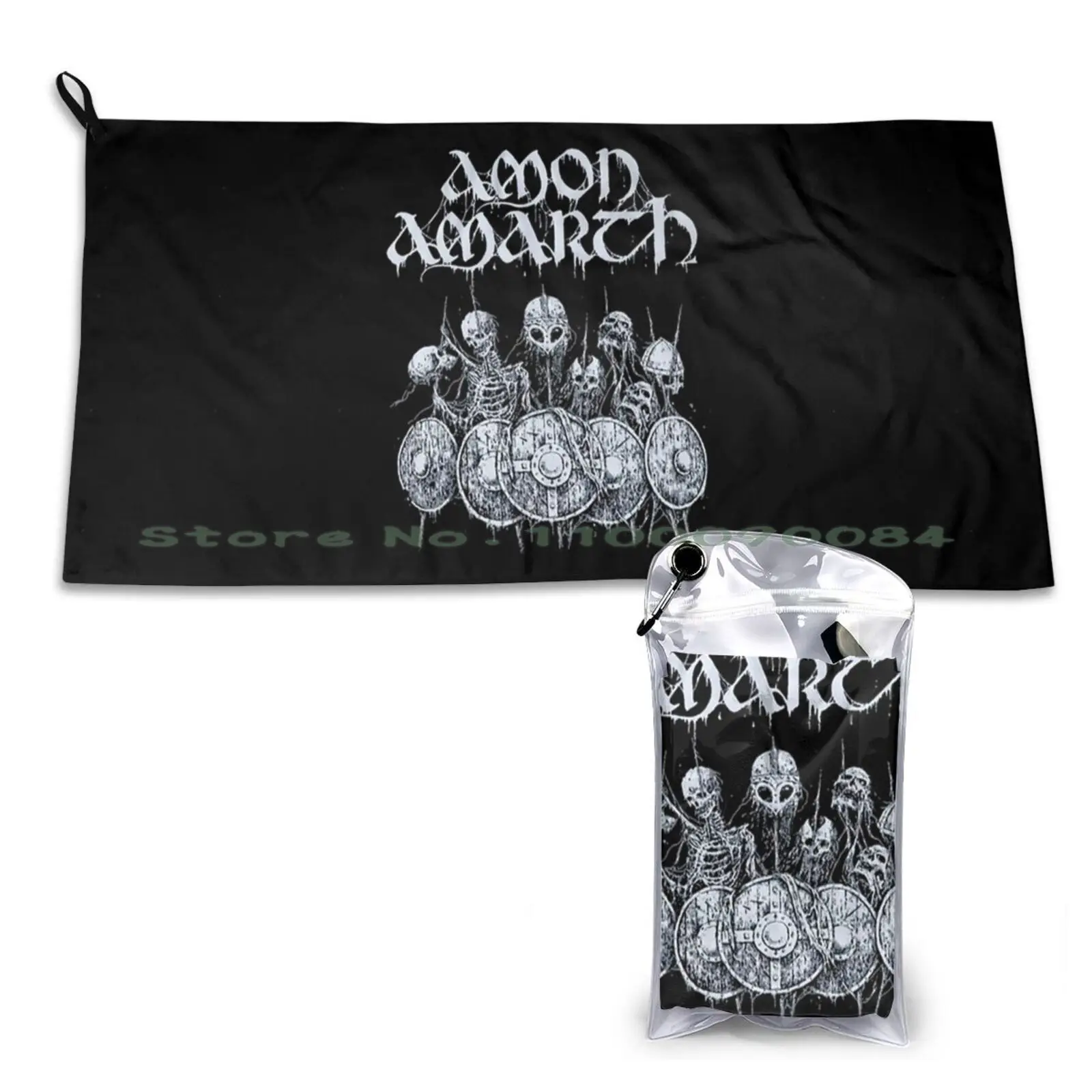 Viking Viking Five  Amon Amon Amarth-- Trending 1 Quick Dry Towel Gym Sports Bath Portable Movie Series Horror Halloween