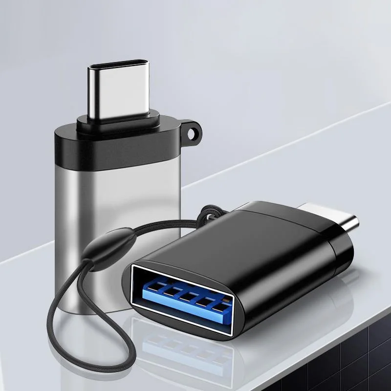 Адаптер USB C OTG Быстрый адаптер USB 3.0 к Type C для MacbookPro-Xiaomi-Huawei Mini USB-адаптер Type-C OTG Кабель-конвертер