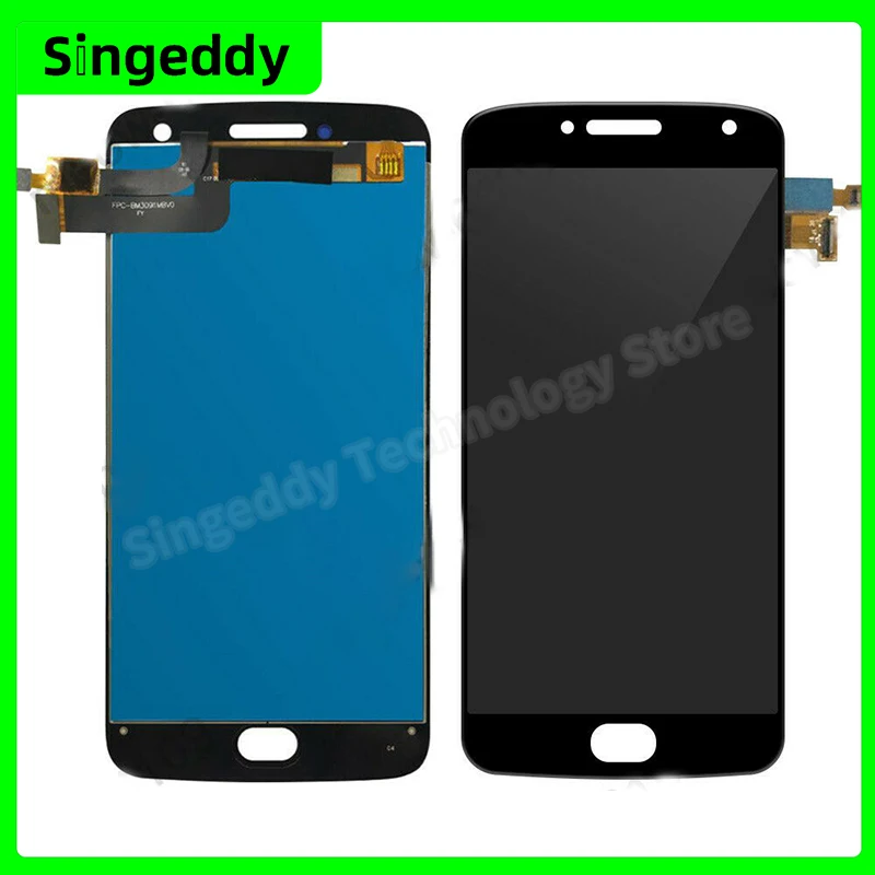 

LCD Display For Motorola Moto G5 Plus, Touch Screen Digitizer, Assembly Replacement Parts, XT1686, XT1681, XT1683, 1920x1080