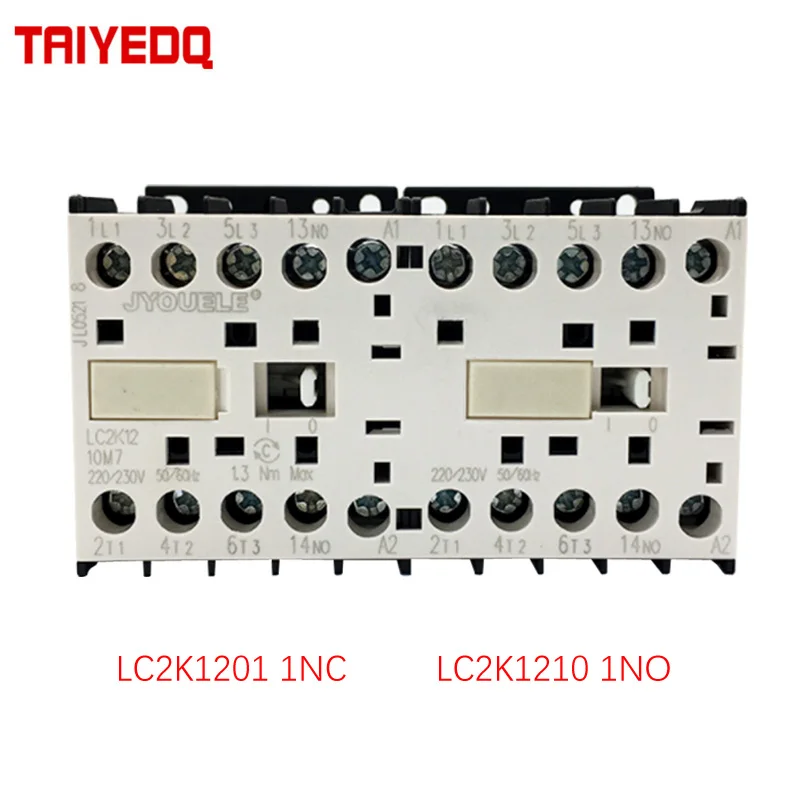 MINI Type Reversible Interlocking AC Contactor LC2K1201 LC2K1210 AC Coil Voltage 220V 24V 50/60Hz