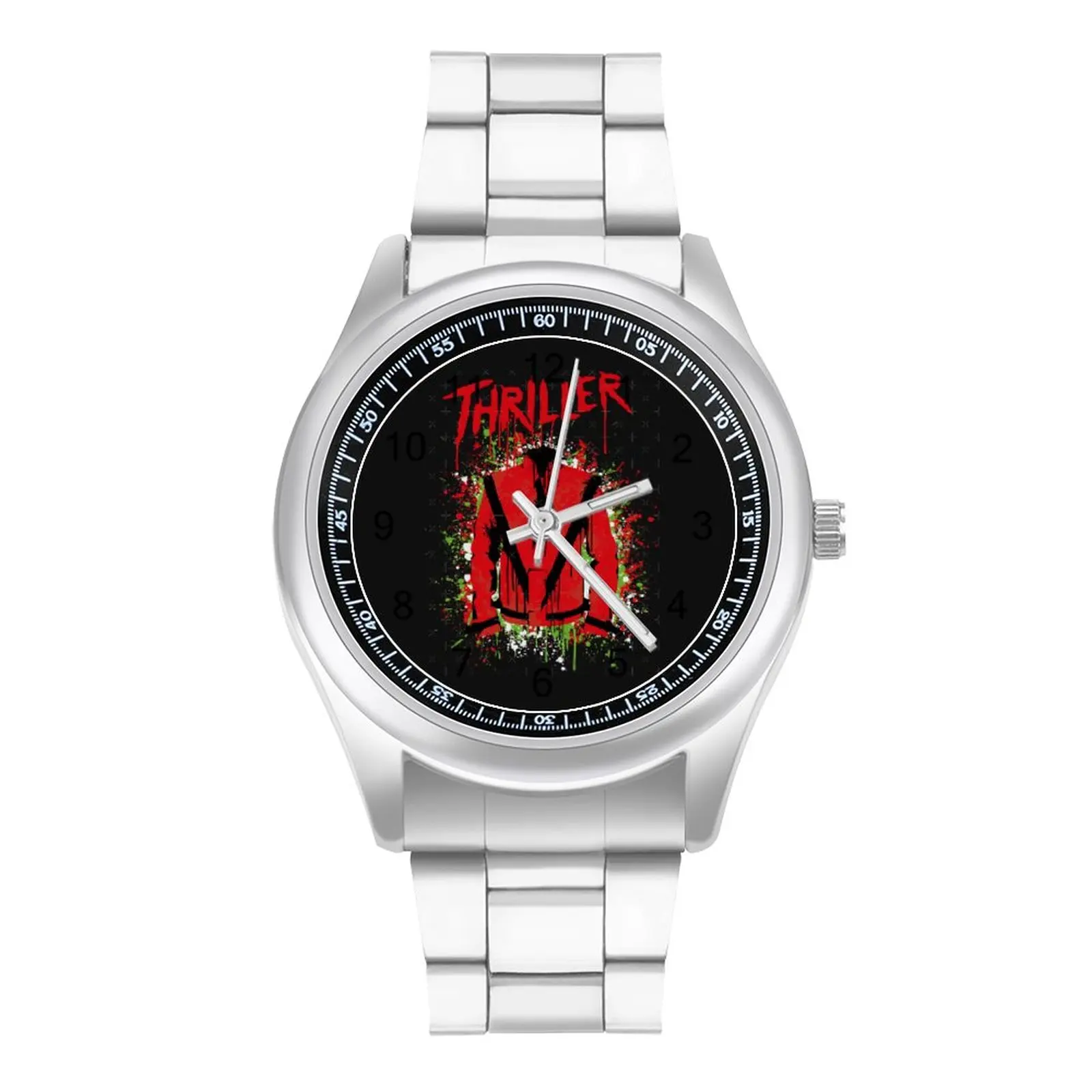 Michael Jackson Quartz Watch Stainless Photo Wrist Watch Man Gym Simple Cheap Wristwatch