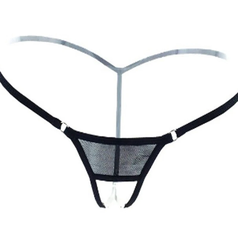 Hot Female Free Size Cotton Lace Thong G-string Lace Sexy Underwear Women\'s Panties Low Waist String Lingerie Intimates Thongs