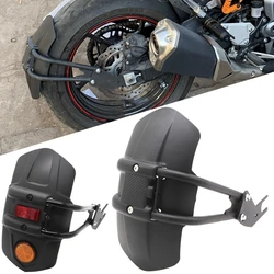 For Kawasaki Z125 ER6N ER4N ER-6F ER6F Motorcycle Accessories Rear Fender Mudguard Mudflap Guard Cover