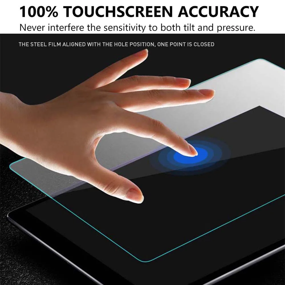 Tempered Glass for iPad 10.2 2021 2020 Air 1 2 9.7 Mini 3 4 5 6 Pro 10.5 11 2020 7th 6th 5th Generation Screen Protector film